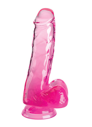 King Cock Clear 6" Cock With Balls