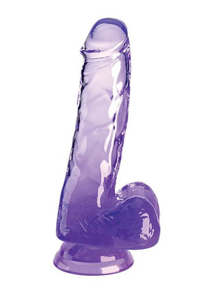 King Cock Clear 6" Cock With Balls