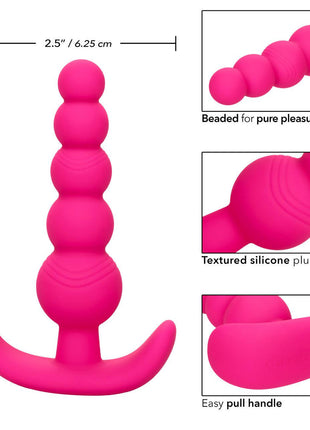 Cheeky X-5 Beads Silicone Anal Probe