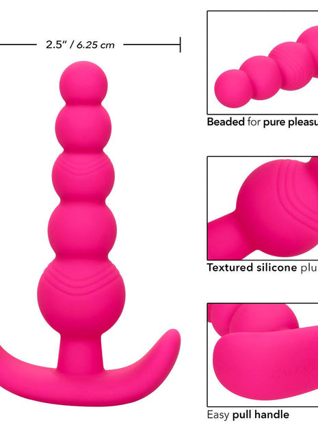 Cheeky X-5 Beads Silicone Anal Probe