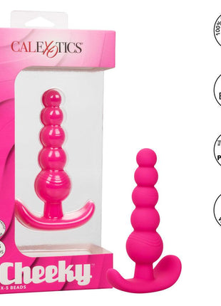 Cheeky X-5 Beads Silicone Anal Probe