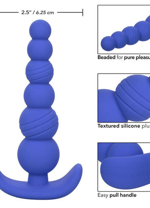 Cheeky X-6 Beads Silicone Anal Probe