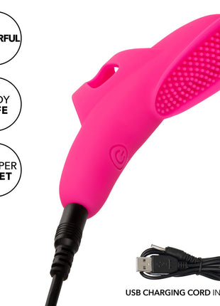 Neon Vibes The Nubby Rechargeable Silicone Vibrator
