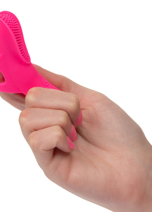 Neon Vibes The Nubby Rechargeable Silicone Vibrator