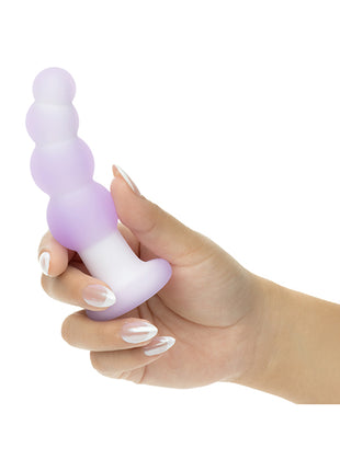 Lavender Haze Beaded Curved Anal Probe