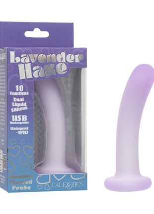 Lavender Haze Slender Curved Anal Probe