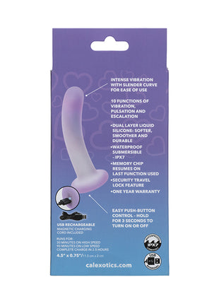Lavender Haze Slender Curved Anal Probe