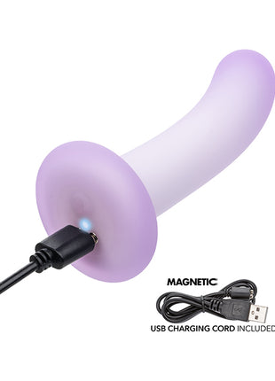 Lavender Haze Slender Curved Anal Probe