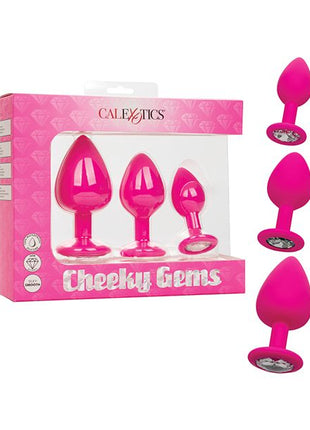 Cheeky Gems 3 pc Plug Set