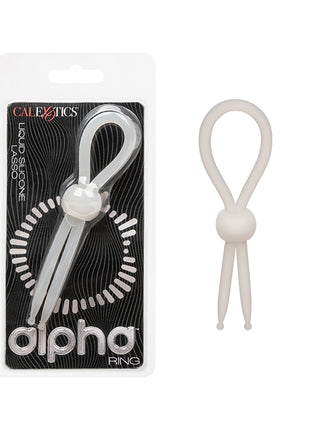 Alpha Liquid Silicone Lasso Cock Ring