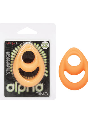 Alpha Glow in the Dark Teardrop Cock Ring