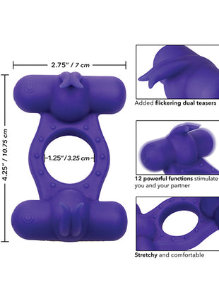 Rechargeable Triple Orgasm Ring