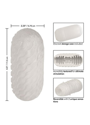 Boundless Reversible Ribbed Stroker