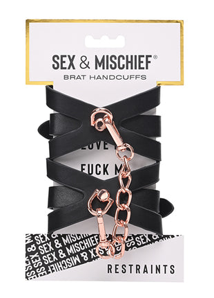 Sex & Mischief Brat Handcuffs