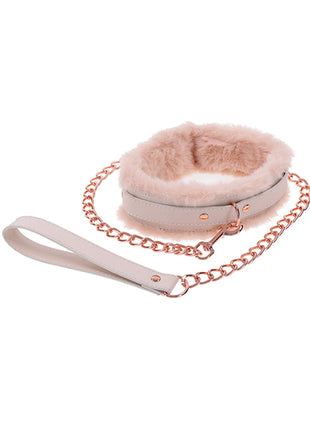 Sex & Mischief Peaches 'n CreaMe Fur Collar & Leash 🍑