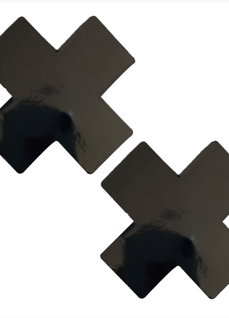 Vixen Black Wet Vinyl Nipztix X Factor Pasties