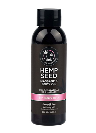 Earthly Body Hemp Seed Massage Oil