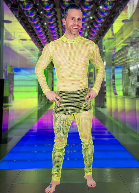 Fishnet Catsuit