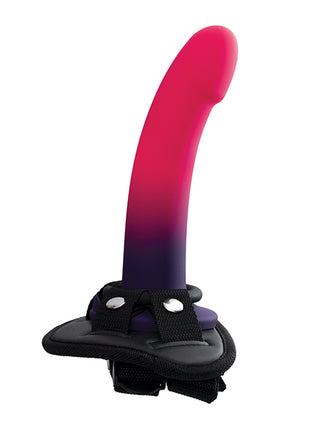 VeDO Duo Silicone Dildo with Harness