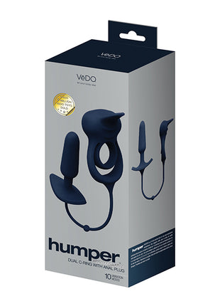 VeDO Humper Rechargeable Dual C-Ring With Anal Plug