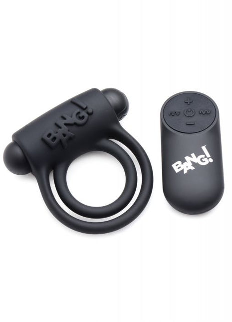 Bang! Vibrating Cock Ring With Remote