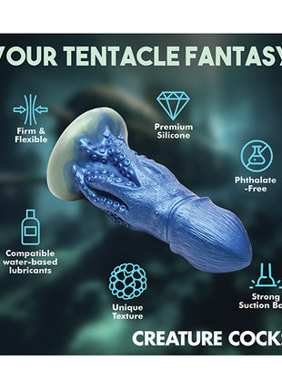 Creature Cocks Cocktopus Octopus Silicone Dildo