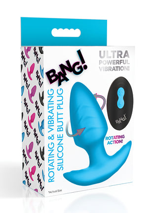 Bang! Rotating & Vibrating Tapered Butt Plug