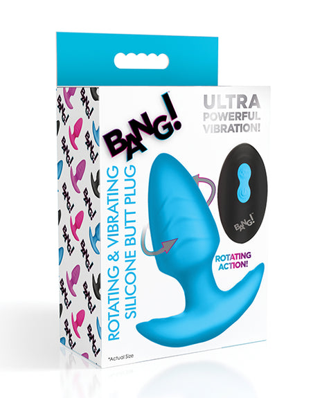 Bang! Rotating & Vibrating Tapered Butt Plug