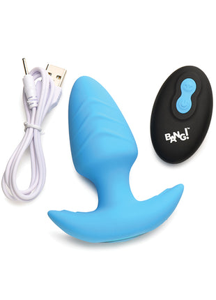 Bang! Rotating & Vibrating Tapered Butt Plug