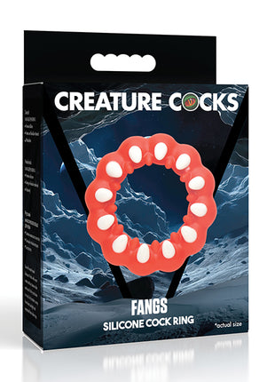 Creature Cocks Fangs Silicone Cock Ring