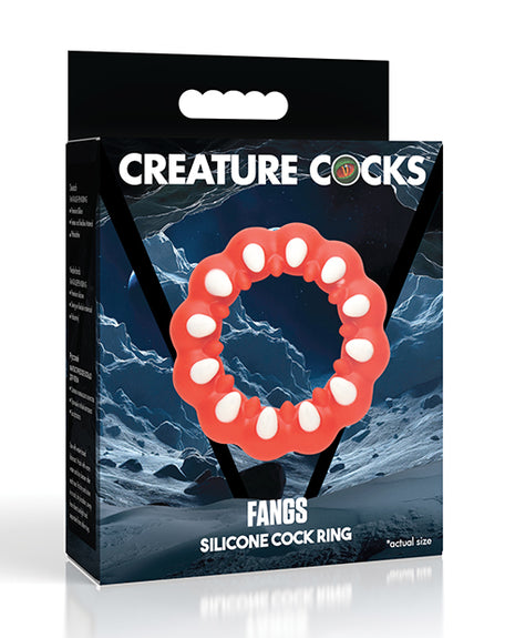 Creature Cocks Fangs Silicone Cock Ring