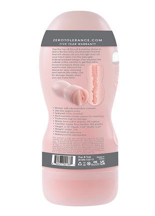 Zero Tolerance Pop & Toss Stroker