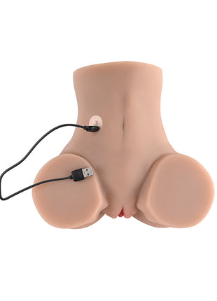 Rear Beauty Dual Vibrating Realistic Ass & Vagina