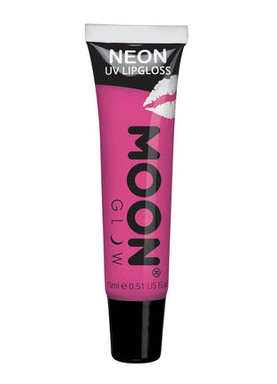 Neon UV Glow Blacklight Lip Gloss