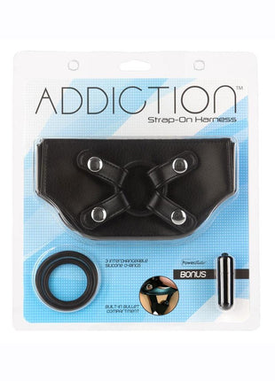 Addiction Strap-On Harness - Black - One Size