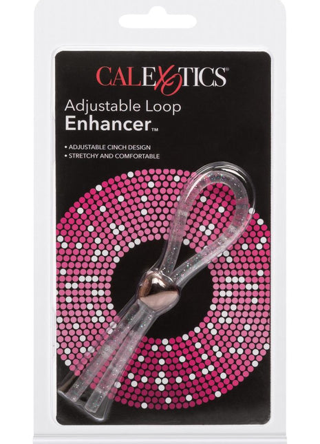 Adjustable Loop Enhancer Cock Ring - Clear