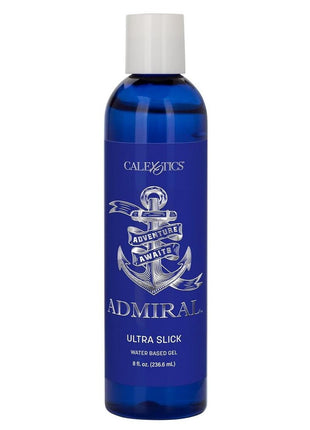 Admiral Ultra Slick Water Based Gel Lubricant - 8oz