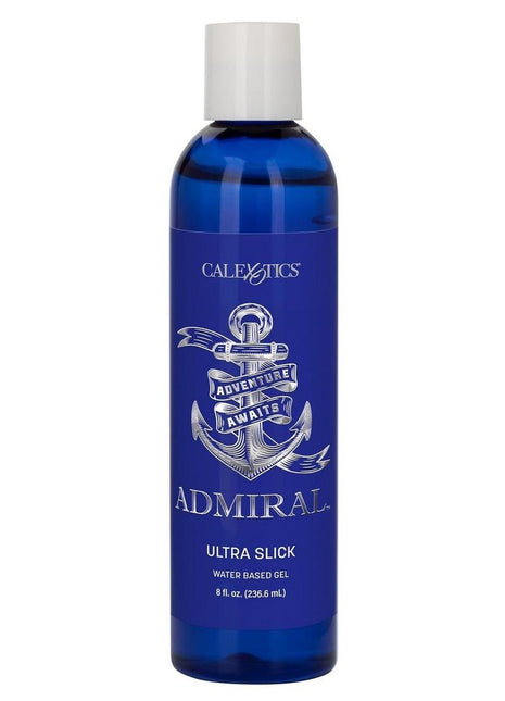 Admiral Ultra Slick Water Based Gel Lubricant - 8oz