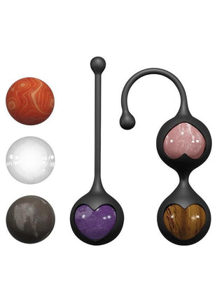 Adrien Lastic Harmony Stones Kegel and Chakra - Multicolor - Set