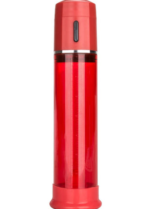 Advanced Fireman's Pump Fully Automated One-Hand Control Penis Pump - Red