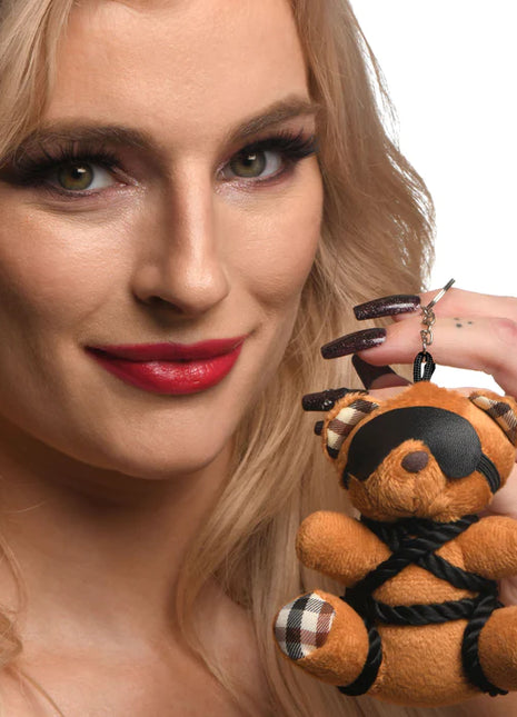 Master Series Rope Teddy Bear Keychain