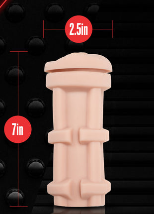 M Is For Men Ridges & Orbs Self Lubricating Stroker