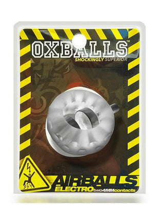 Airballs Electro Air-Lite Silicone Ballstretcher - Clear/Clear Ice