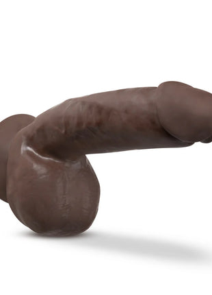 Dr. Skin Plus  Thick Posable Dildo with Squeezable Balls