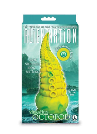 Alien Nation Octopos Silicone Creature Dildo - Yellow