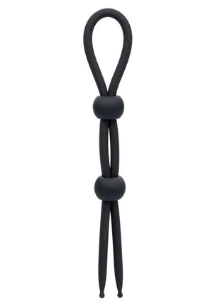 Alpha Liquid Silicone Dual Lasso - Black