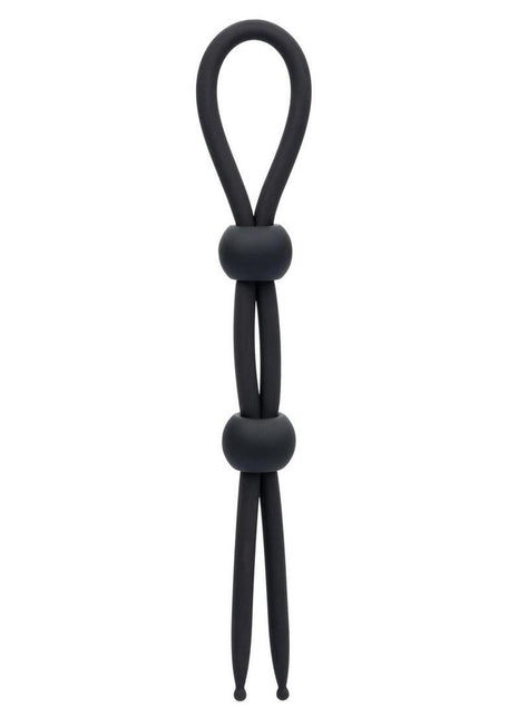 Alpha Liquid Silicone Dual Lasso - Black
