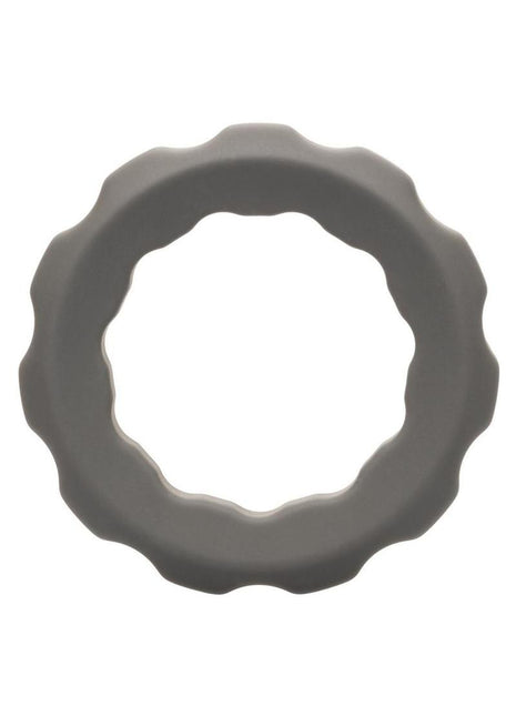 Alpha Liquid Silicone Erect Ring - Grey