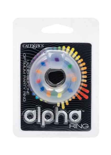 Alpha Liquid Silicone Optimum Party Ring - Multicolor