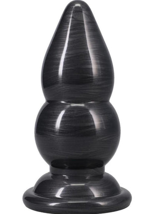 American Bombshell Double Payload Anal Plug - Gun Metal